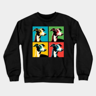 Italian Greyhound Pop Art - Dog Lovers Crewneck Sweatshirt